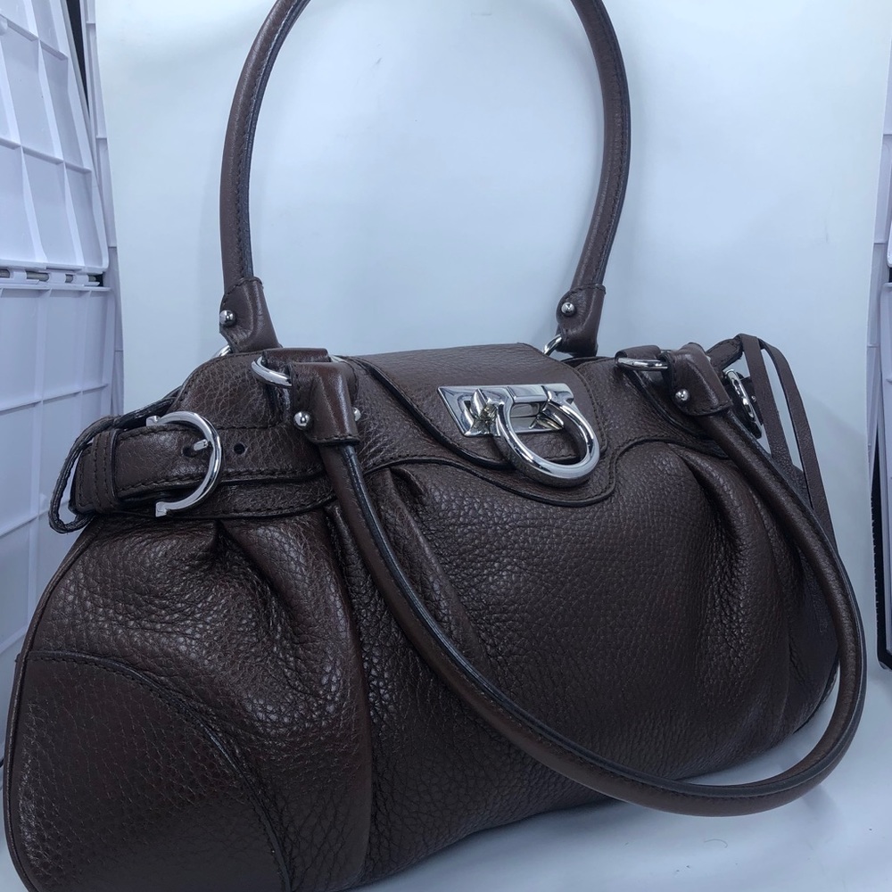 Ferragamo Brown Leather HandBag